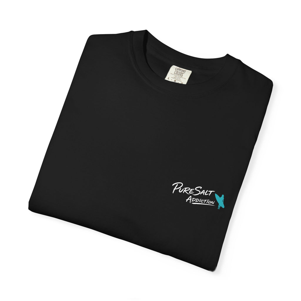 Salty Nights T-Shirt — "Good Times & Good Company" Beach Sunset Graphic Tee