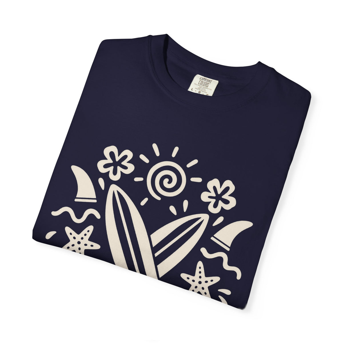 Board Meeting Surf Shirt | Funny Crossed Surfboards Tee | Comfort Colors T-Shirt