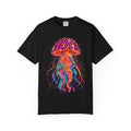 Neon Leopard Jellyfish Shirt | Ocean Jellyfish Tee | Comfort Colors T-Shirt