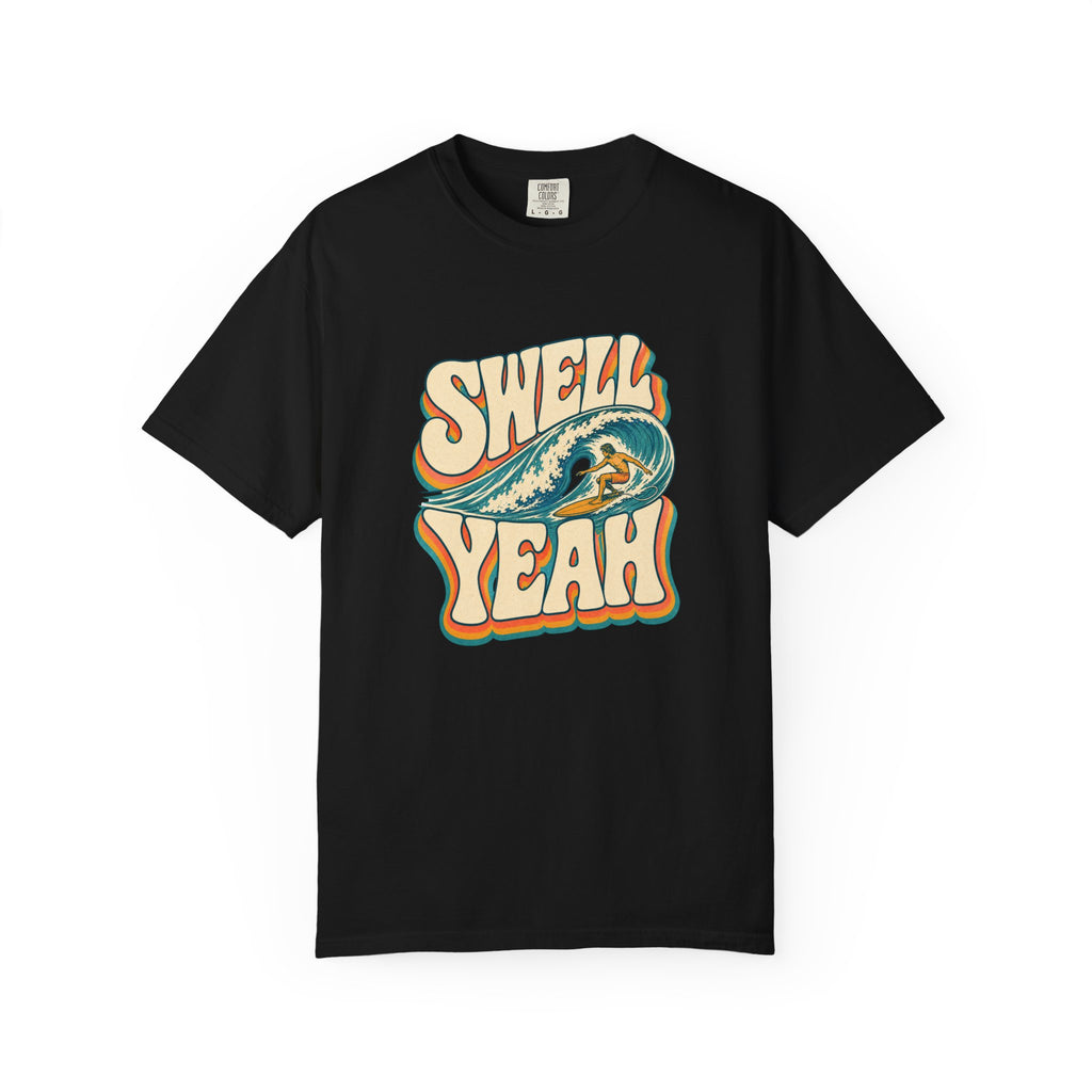 Swell Yeah Tee | Retro Wave Shirt | Retro Beach T-Shirt | Comfort Colors Gift
