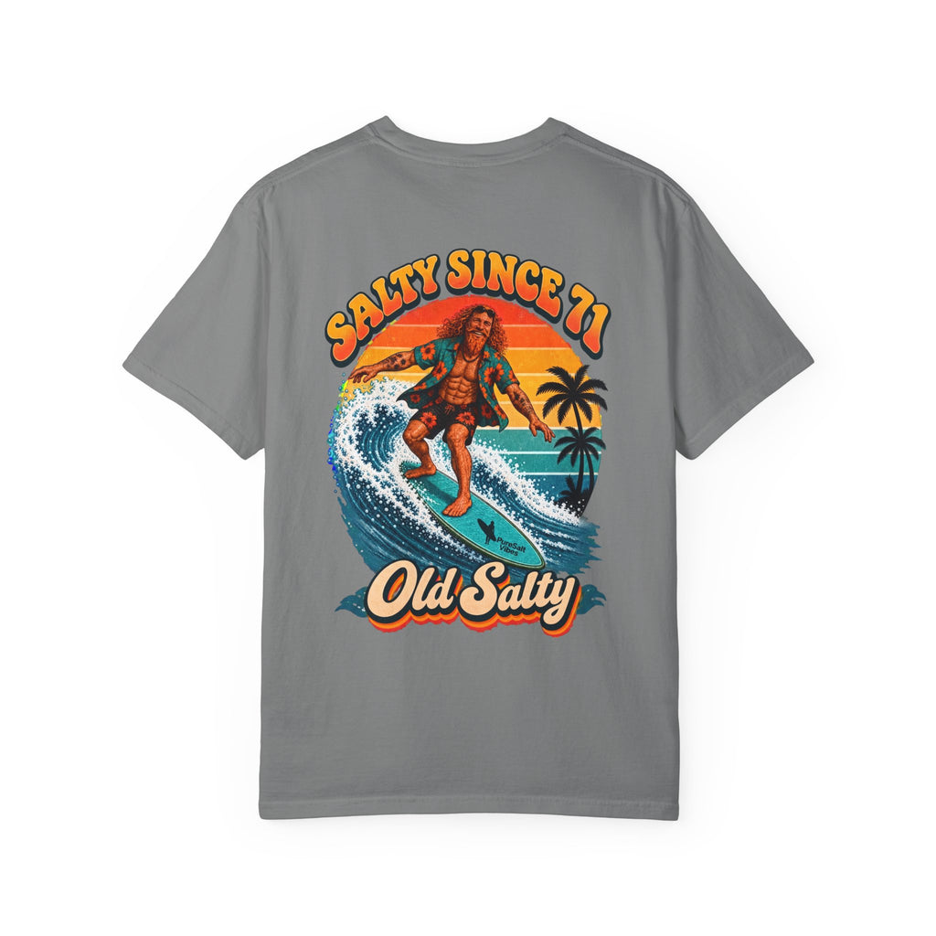 Old Salty Surf T-Shirt — "Salty Since '71" Vintage Beach Tee