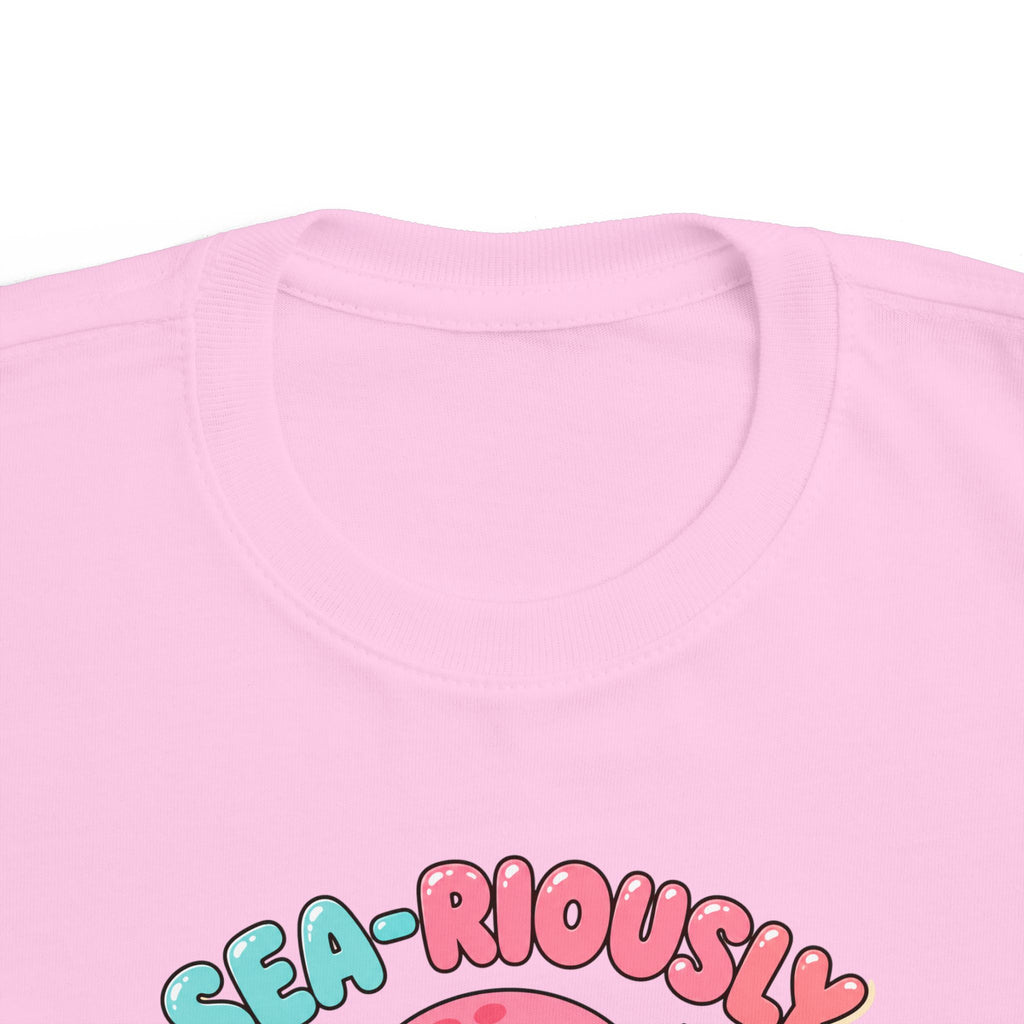 Sea-Riously Cute Kids Tee | Cute Octopus Kids Shirt | Toddler Beach T-Shirt | Surf Kid Gift
