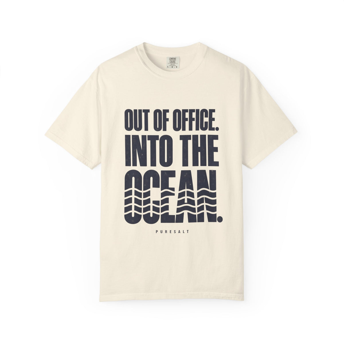 Out of Office Into the Ocean T-Shirt — Vacation Beach Tee
