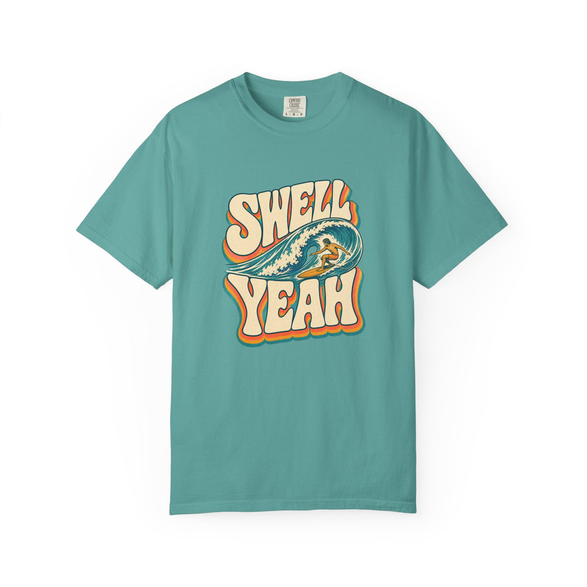 Swell Yeah Tee | Retro Wave Shirt | Retro Beach T-Shirt | Comfort Colors Gift