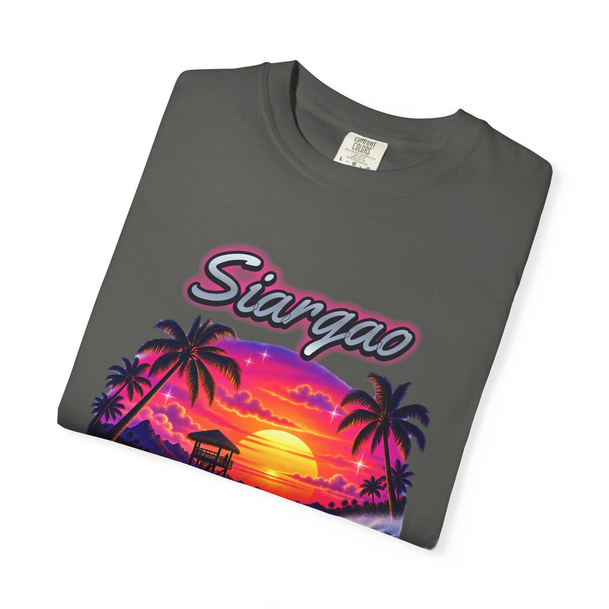 Siargao Airbrush Shirt | Philippines Surf Island Tee | Comfort Colors T-Shirt