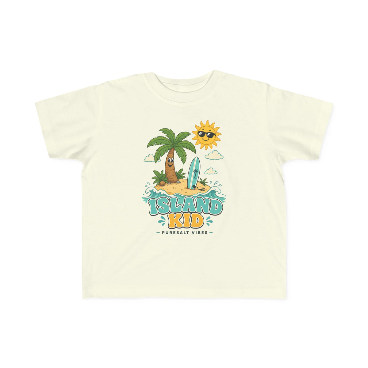Island Kid Kids Tee | Island Kid Shirt | Toddler Beach T-Shirt | Surf Kid Gift