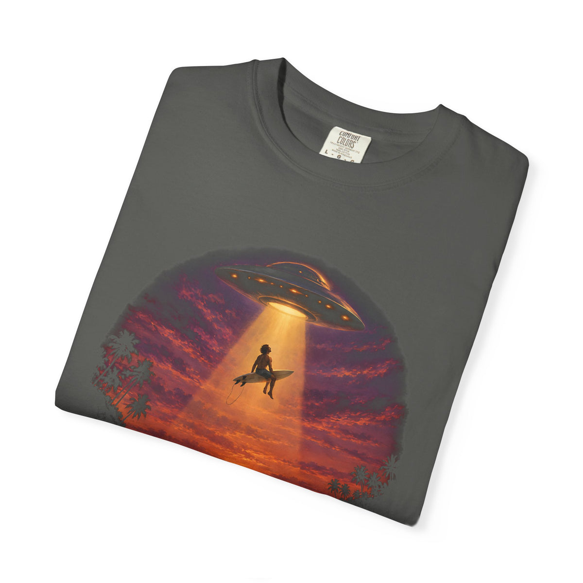 Take Me To Your Lineup Alien Shirt | Funny UFO Surf Tee | Comfort Colors T-Shirt