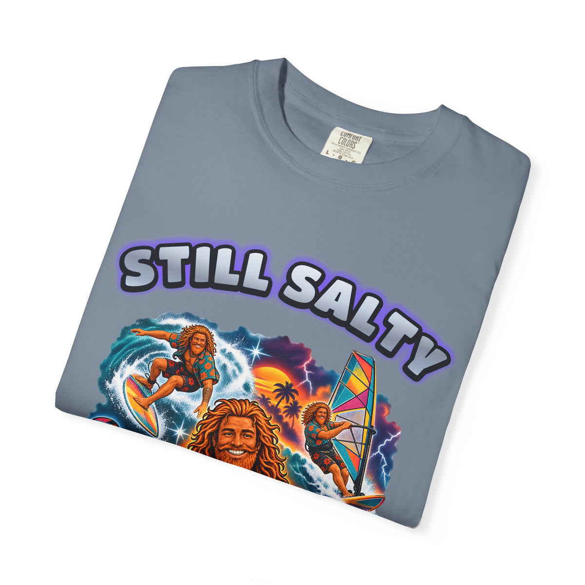 Still Salty Legends Shirt | Windsurf Kite SUP Foil Tee | Comfort Colors T-Shirt