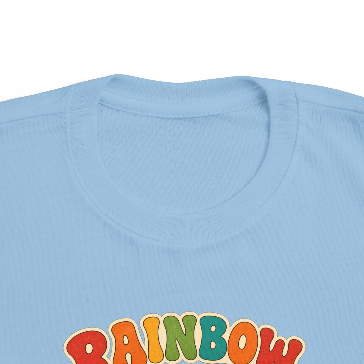 Rainbow Wave Rider Kids Tee | Rainbow Wave Kids Shirt | Toddler Beach T-Shirt | Surf Kid Gift