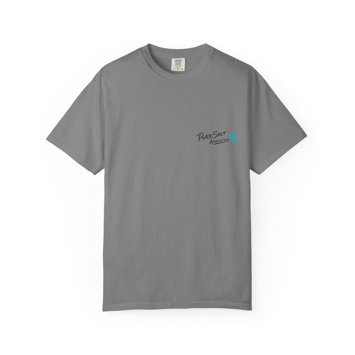 Just Chillin' Surf T-Shirt — Retro Beach Vibes with Guitarist Graphic