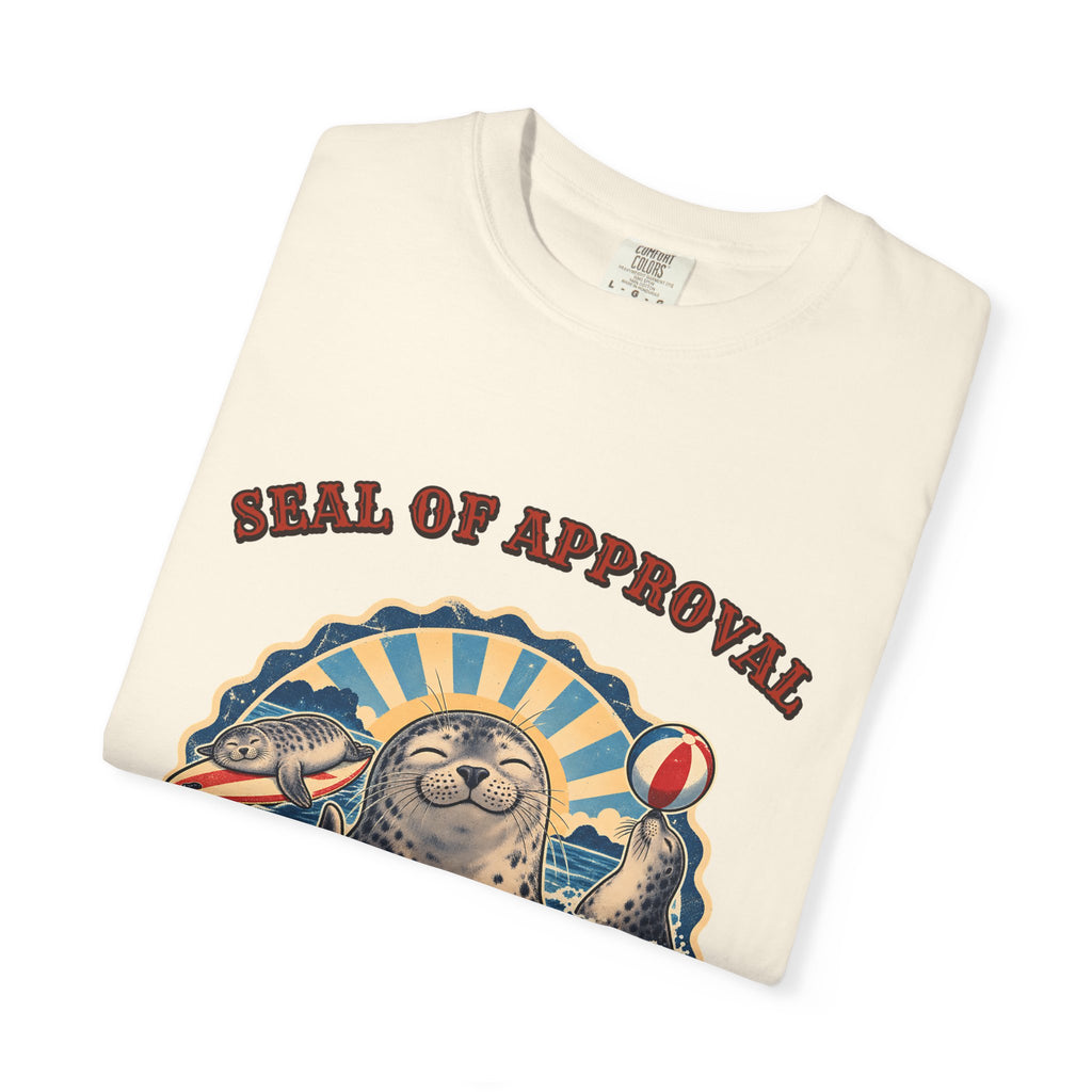 Seal Of Approval Shirt | Funny Seal Beach Bum Tee | Comfort Colors T-Shirt