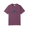 Let It Wash Over You waves T-Shirt | Minimal Ocean Script Tee