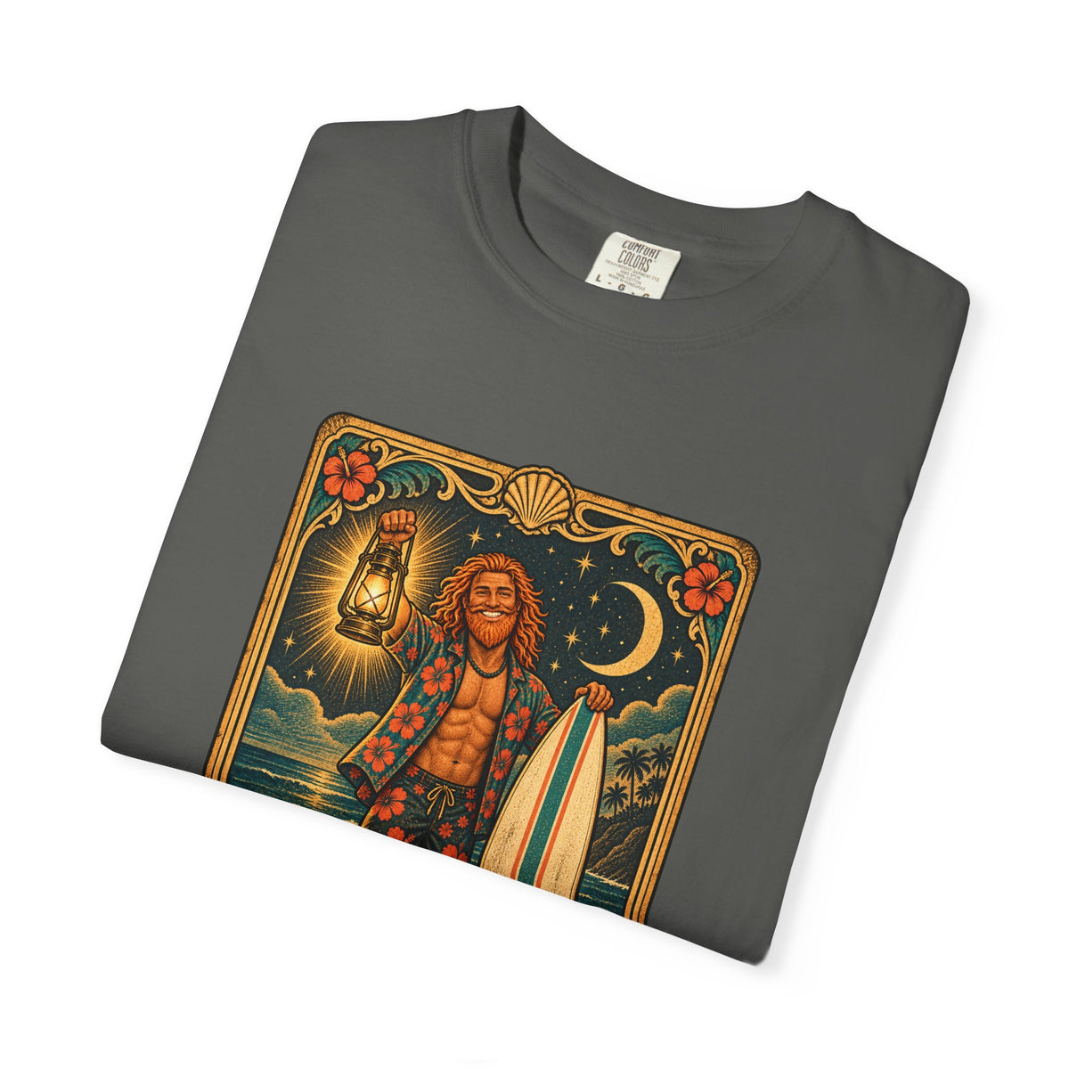 The Old Salt Tarot Card Shirt | Vintage Sailor Tarot Tee | Comfort Colors T-Shirt