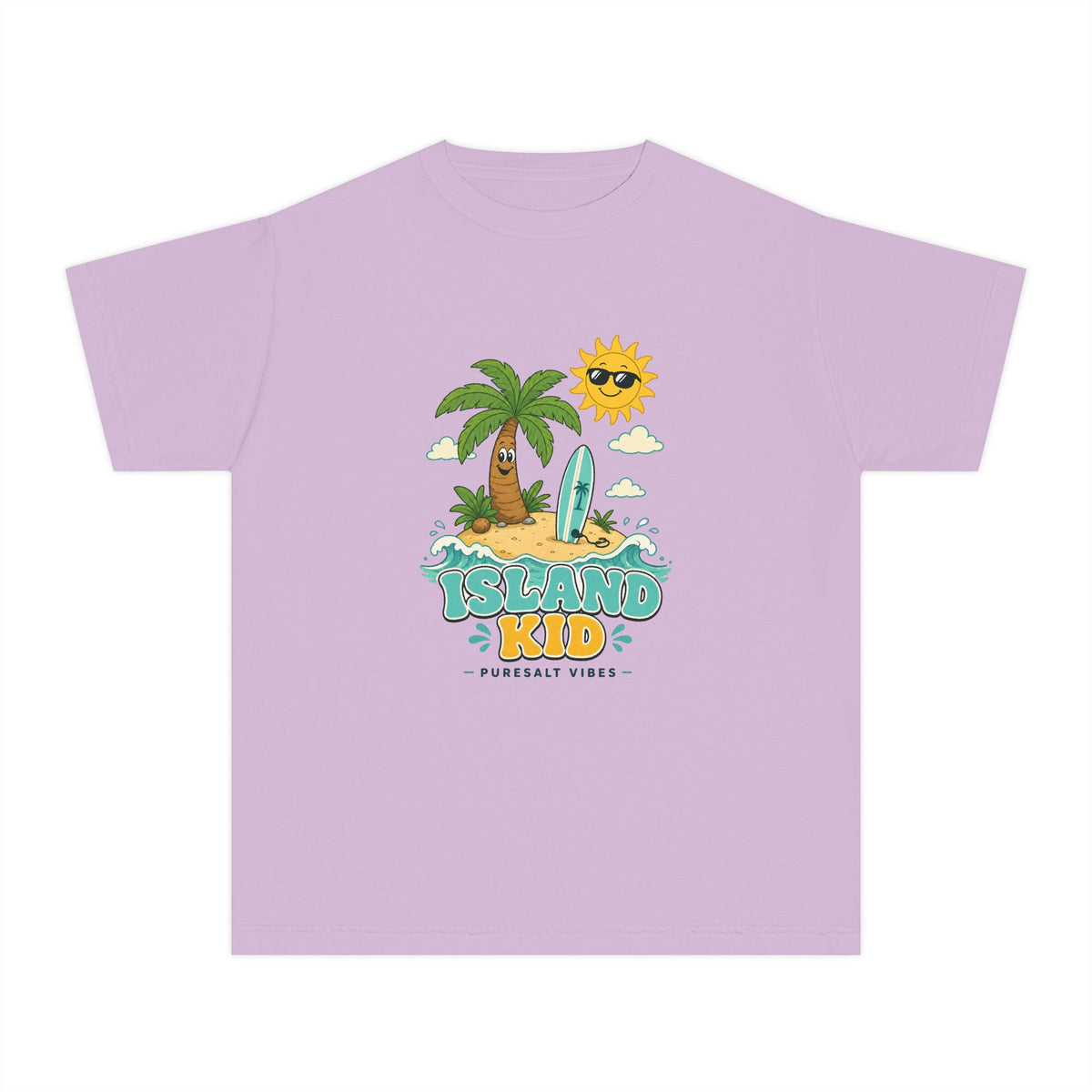 Island Kid Kids Tee | Island Kid Shirt | Youth Beach T-Shirt | Surf Kid Gift