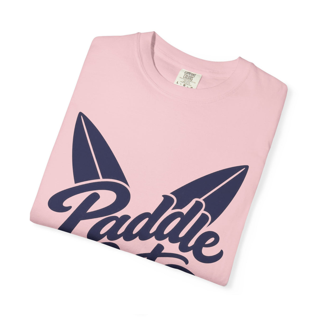 Paddle Out Surf Shirt | Crossed Surfboards Script Tee | Comfort Colors T-Shirt