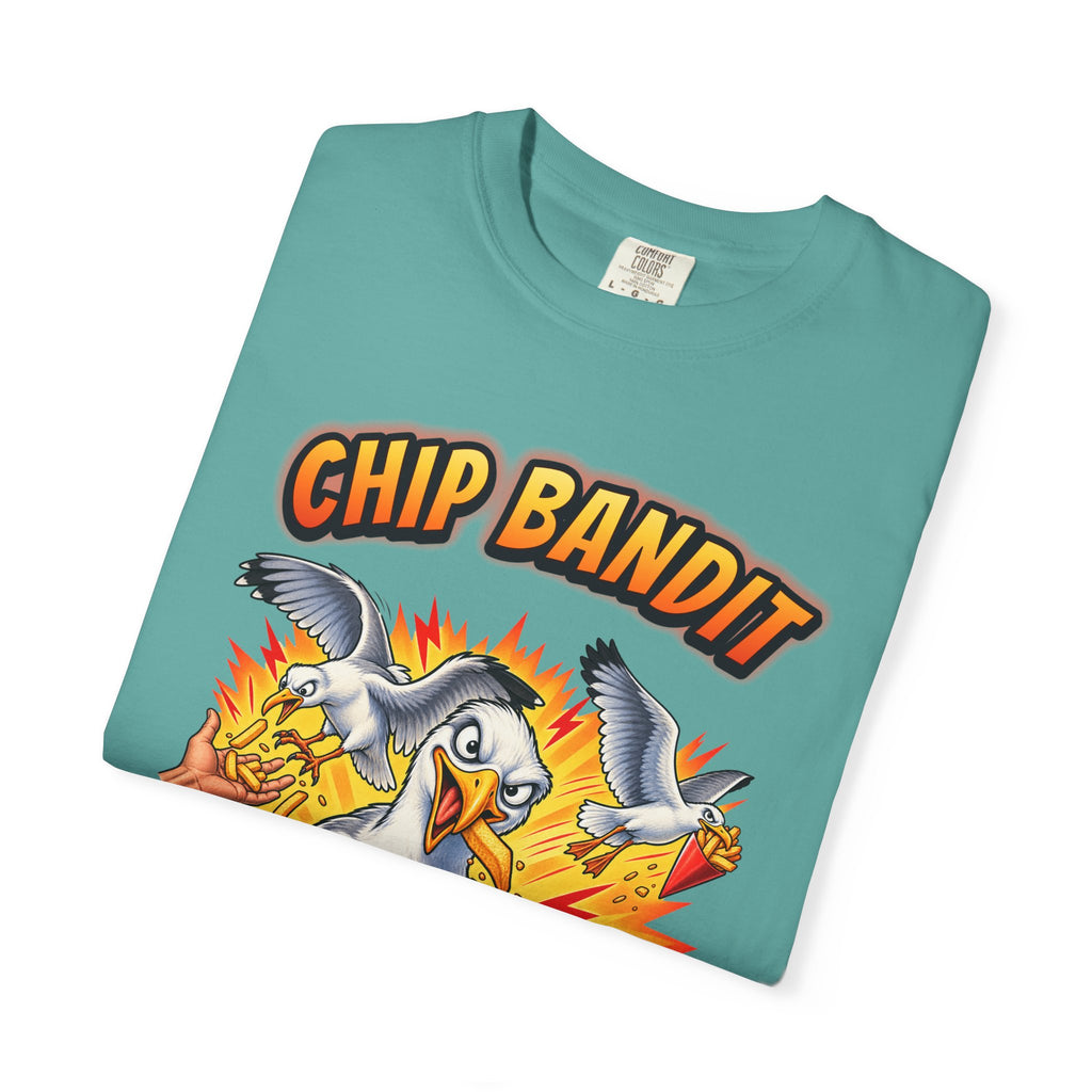 Seagull Chip Bandit Shirt | Funny Aussie Beach Tee | Comfort Colors T-Shirt