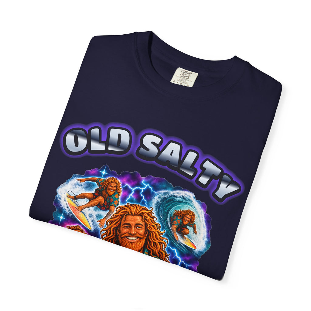 Old Salty Bootleg Shirt | 90s Rap Tee Style Surf Tour Tee | Comfort Colors T-Shirt