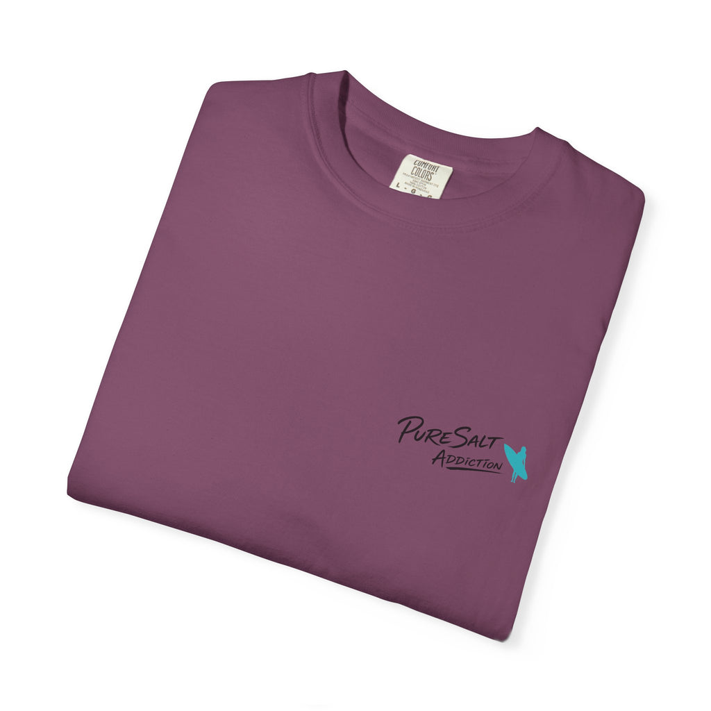 Salty Soul Surf Tee — Retro Beach Surfboard Anchor Graphic T-Shirt