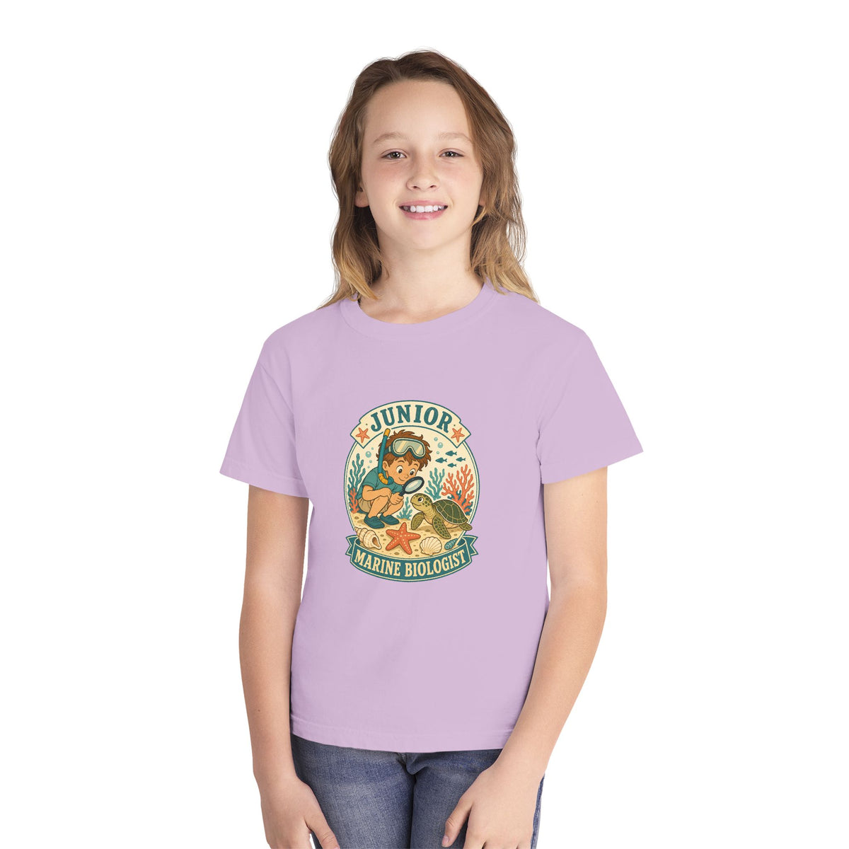 Junior Marine Biologist Kids Tee | Marine Biologist Kids Shirt | Youth Beach T-Shirt | Surf Kid Gift
