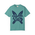 Paddle Out Surf Shirt | Crossed Surfboards Script Tee | Comfort Colors T-Shirt