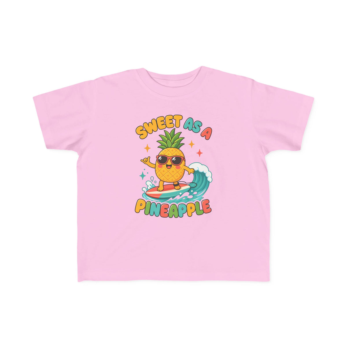 Sweet As A Pineapple Kids Tee | Pineapple Kids Shirt | Toddler Beach T-Shirt | Surf Kid Gift