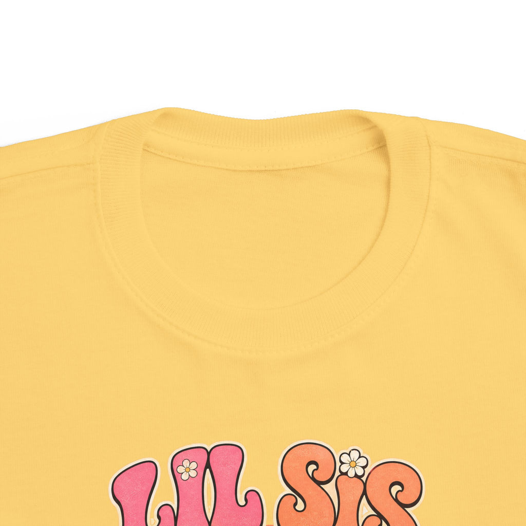 Lil Sis Surf Squad Kids Tee | Little Sister Surf Shirt | Toddler Beach T-Shirt | Surf Kid Gift