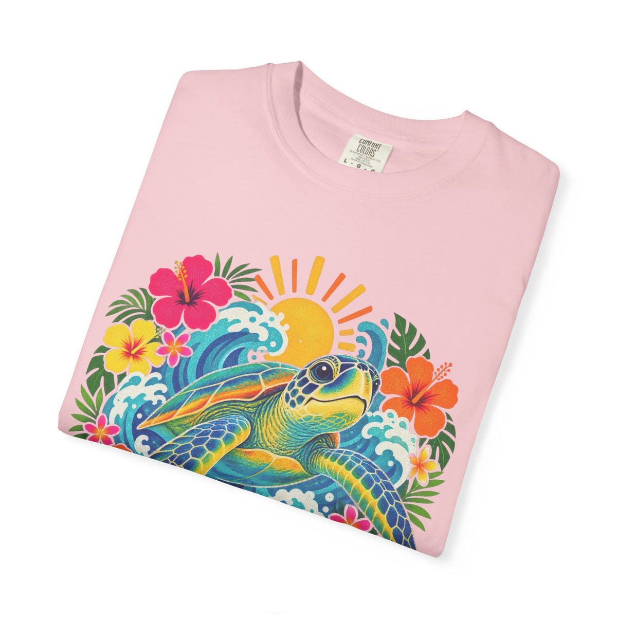 Sea You Later Sea Turtle Tee | Funny Ocean Pun Shirt | Colorful Beach T-Shirt | Comfort Colors
