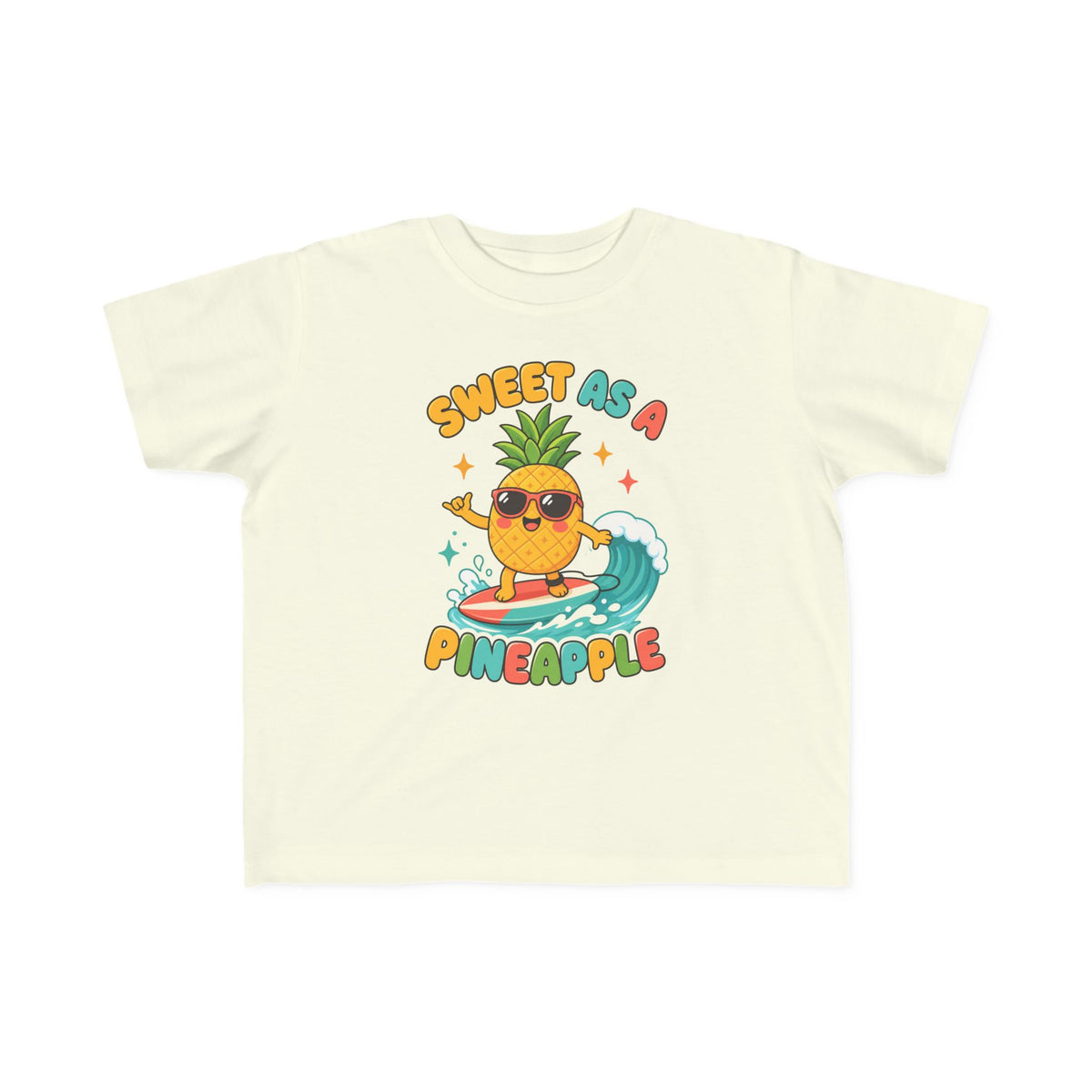 Sweet As A Pineapple Kids Tee | Pineapple Kids Shirt | Toddler Beach T-Shirt | Surf Kid Gift