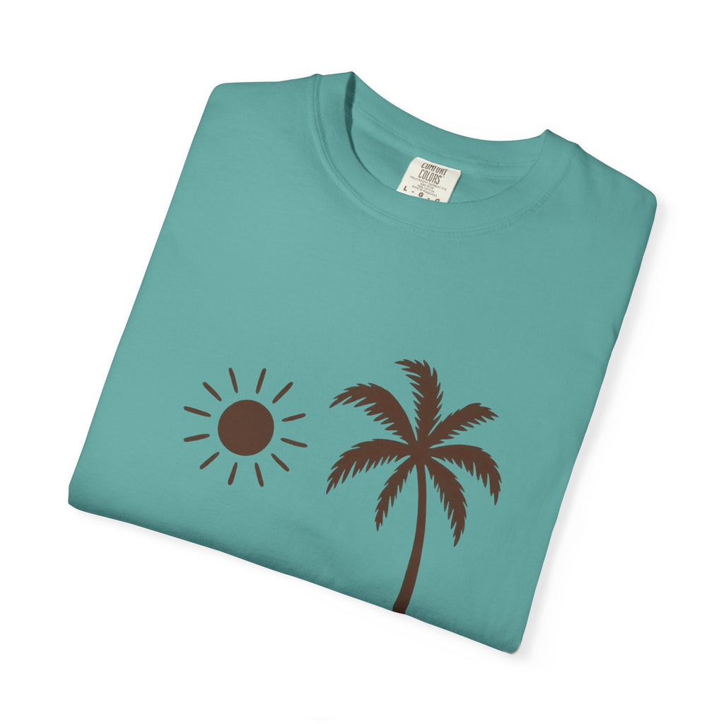 Slow Mornings Surf Shirt | Coffee And Surfboard Tee | Comfort Colors T-Shirt