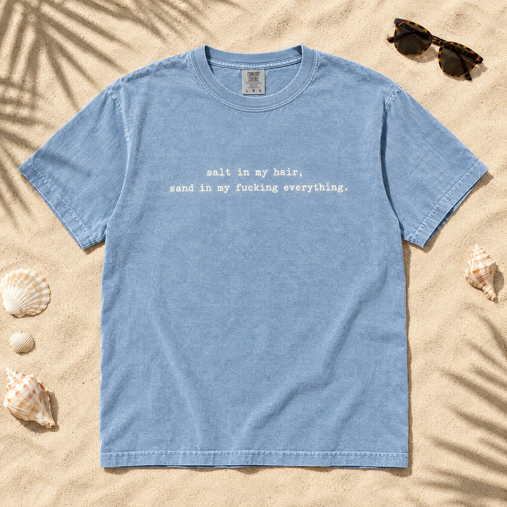 salt in my hair T-shirt | text tee