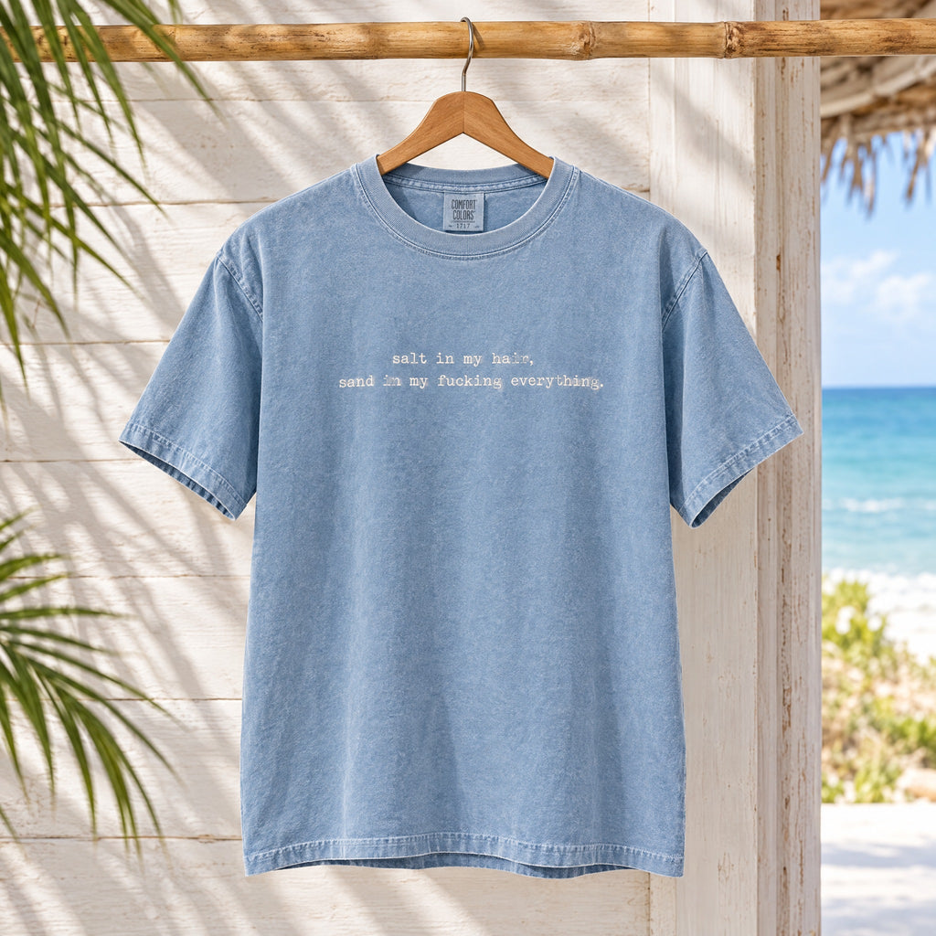salt in my hair T-shirt | text tee