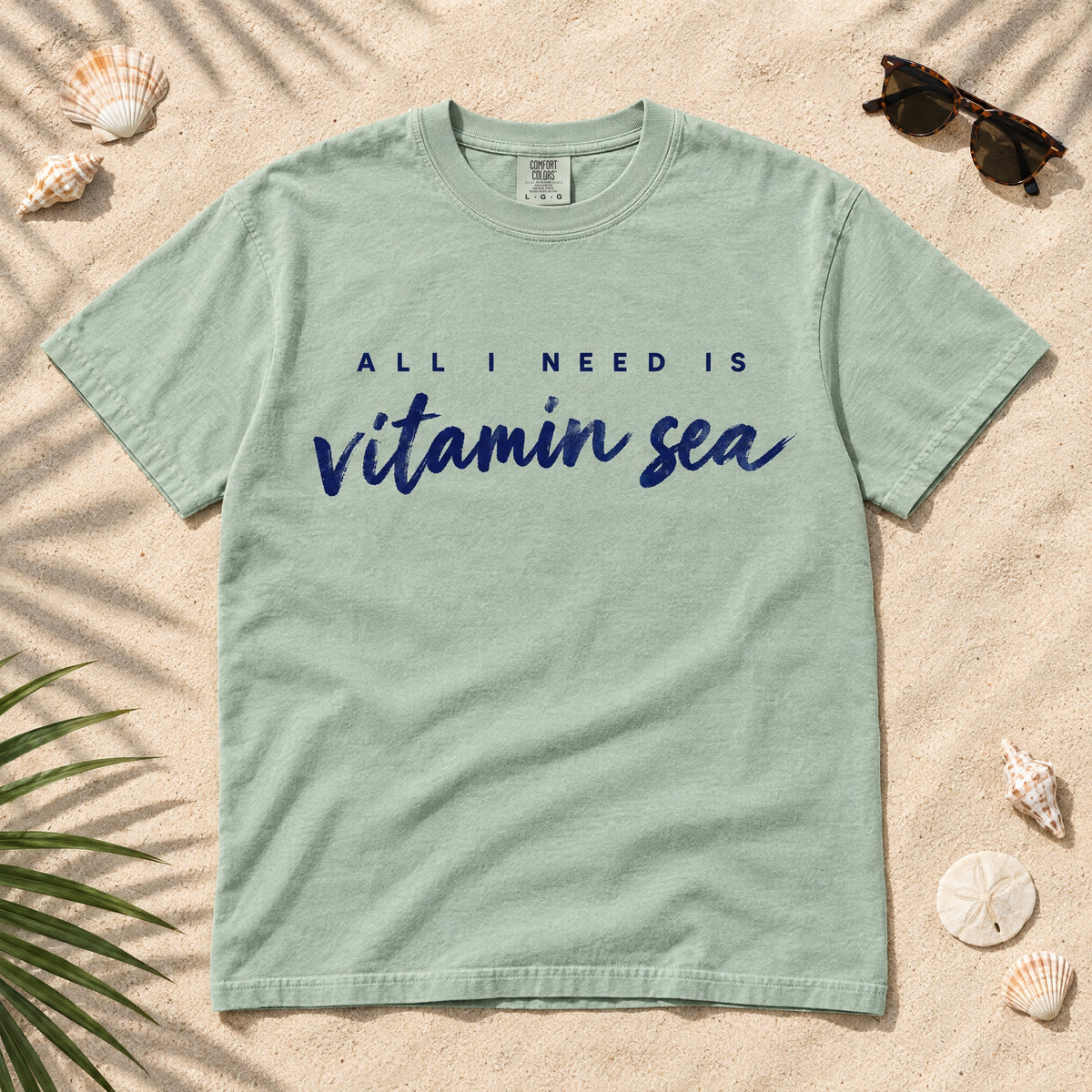 Vitamin Sea T-Shirt — Beachy Summer Graphic Tee