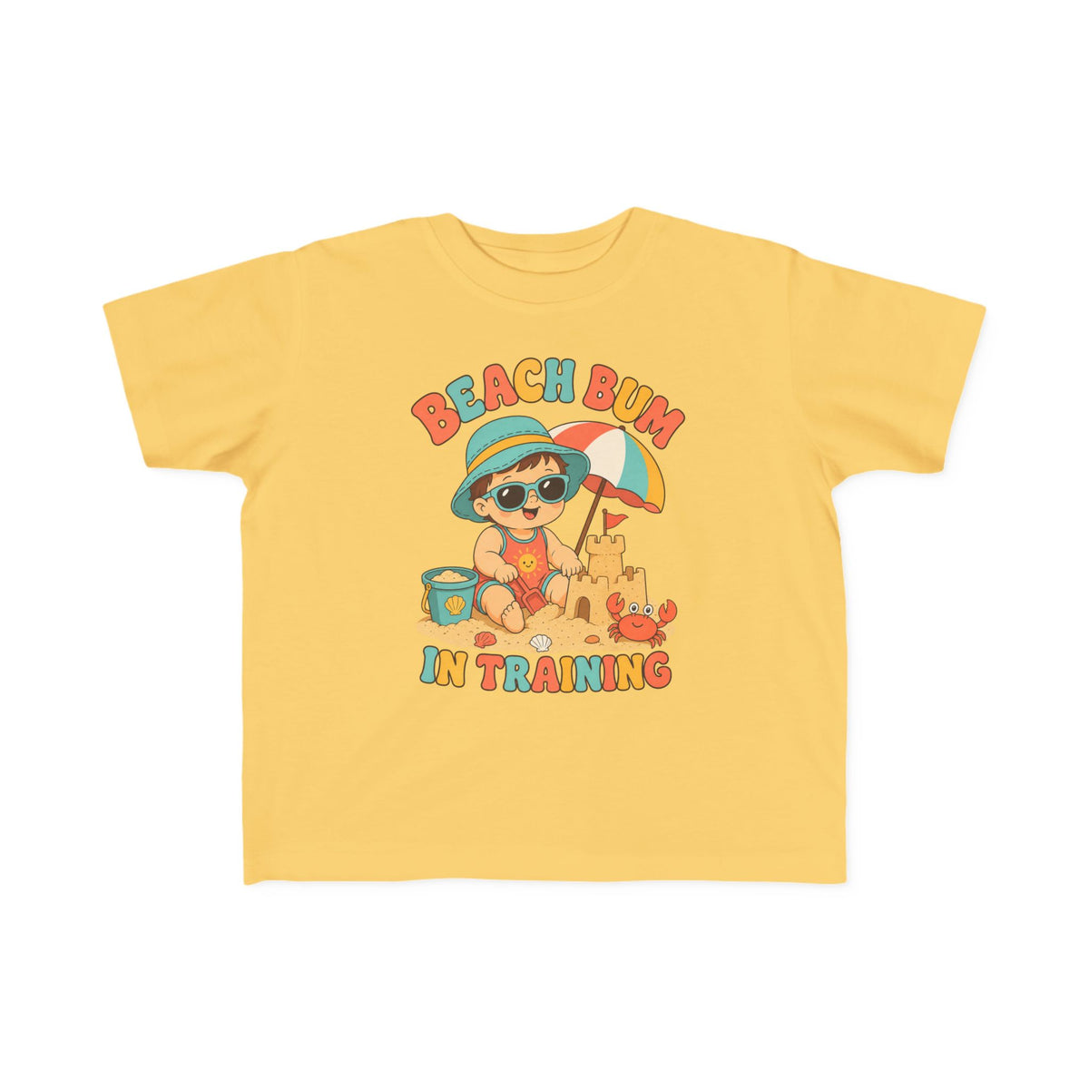 Beach Bum In Training Kids Tee | Toddler Beach Shirt | Toddler Beach T-Shirt | Surf Kid Gift