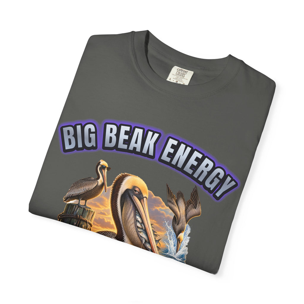 Pelican Big Beak Energy Shirt | Funny Pelican Bootleg Tee | Comfort Colors T-Shirt