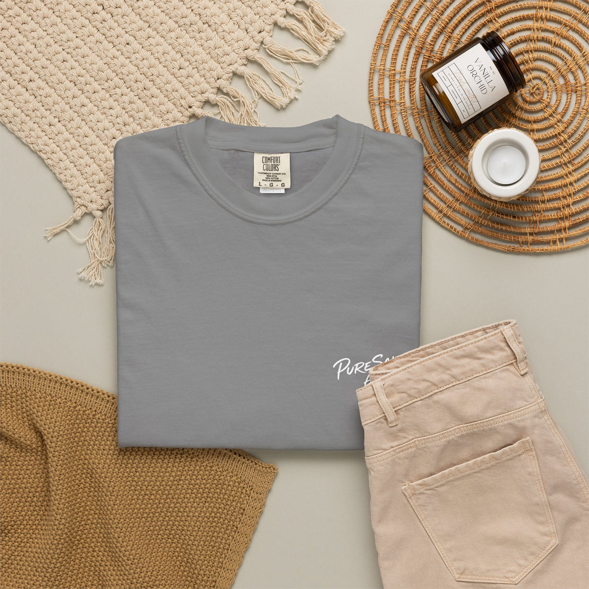 Salty Nights T-Shirt — "Good Times & Good Company" Beach Sunset Graphic Tee