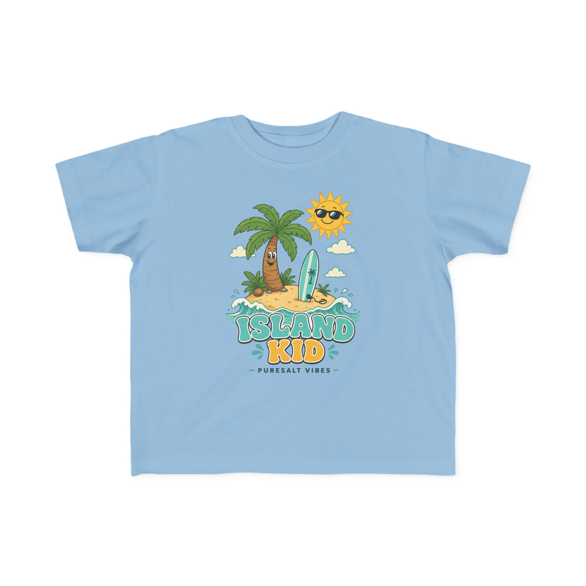 Island Kid Kids Tee | Island Kid Shirt | Toddler Beach T-Shirt | Surf Kid Gift