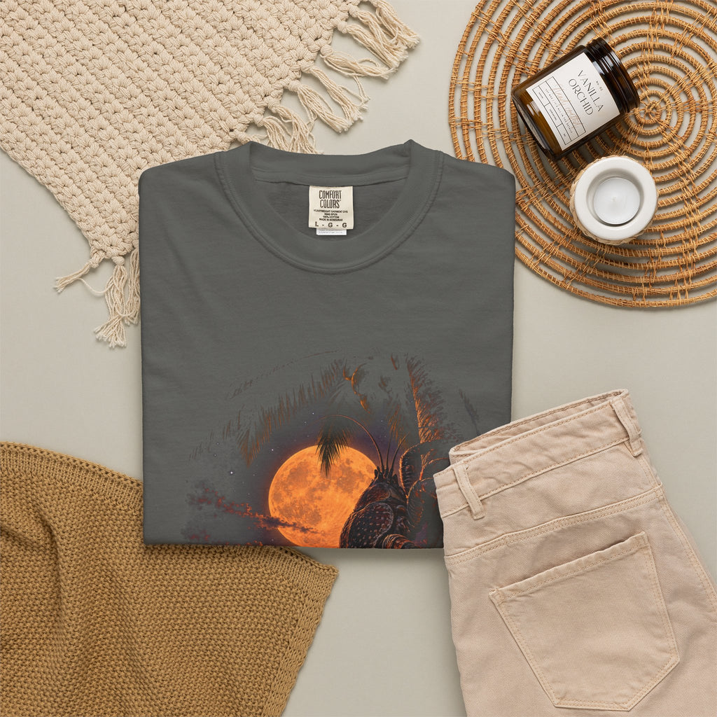 Night Shift Coconut Crab Shirt | Funny Night Owl Crab Tee | Comfort Colors T-Shirt