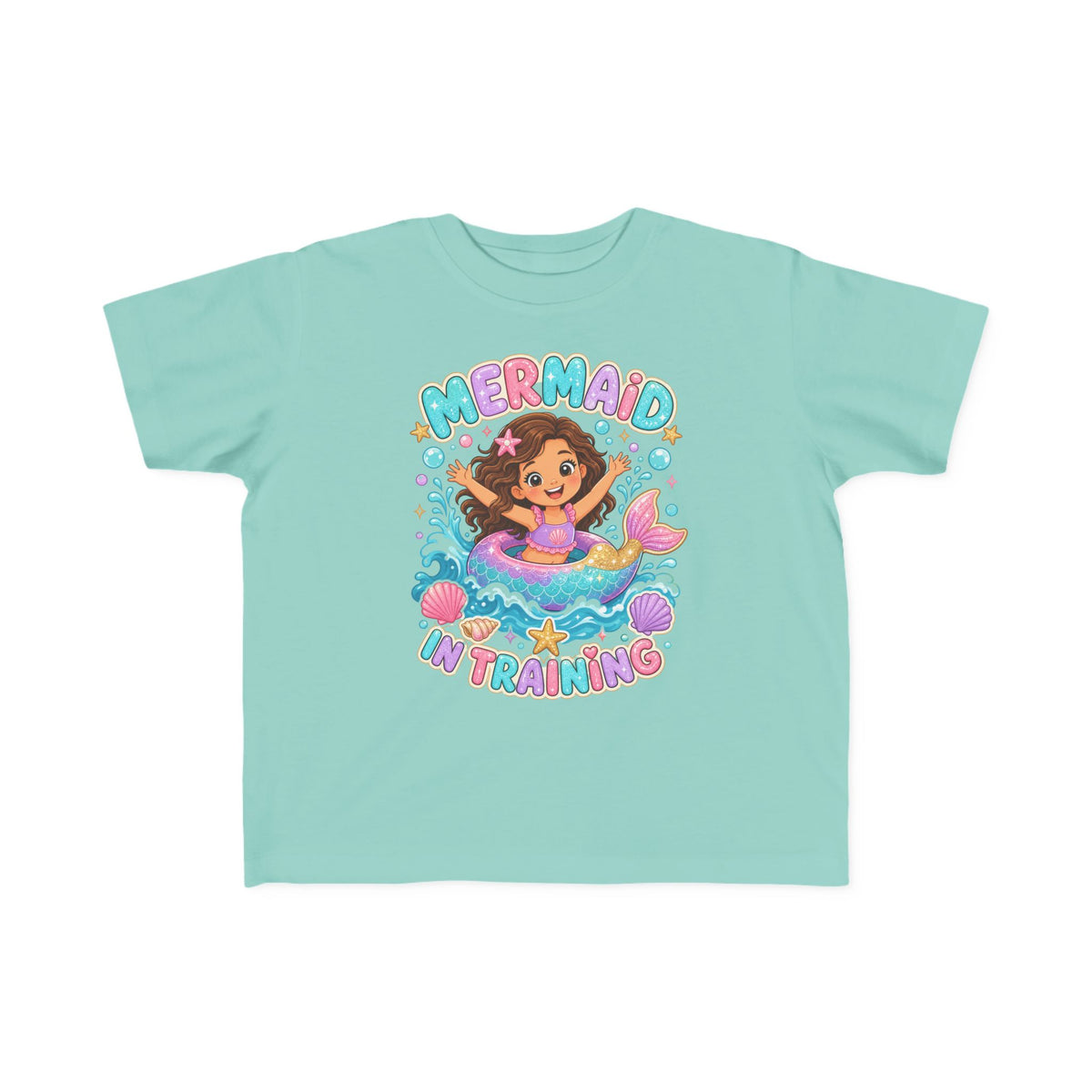 Mermaid In Training Kids Tee | Mermaid Kids Shirt | Toddler Beach T-Shirt | Surf Kid Gift