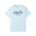Salty Hair Society Tee | Beach Hair Dont Care Script Shirt | Coastal Girl T-Shirt | Comfort Colors Orchid