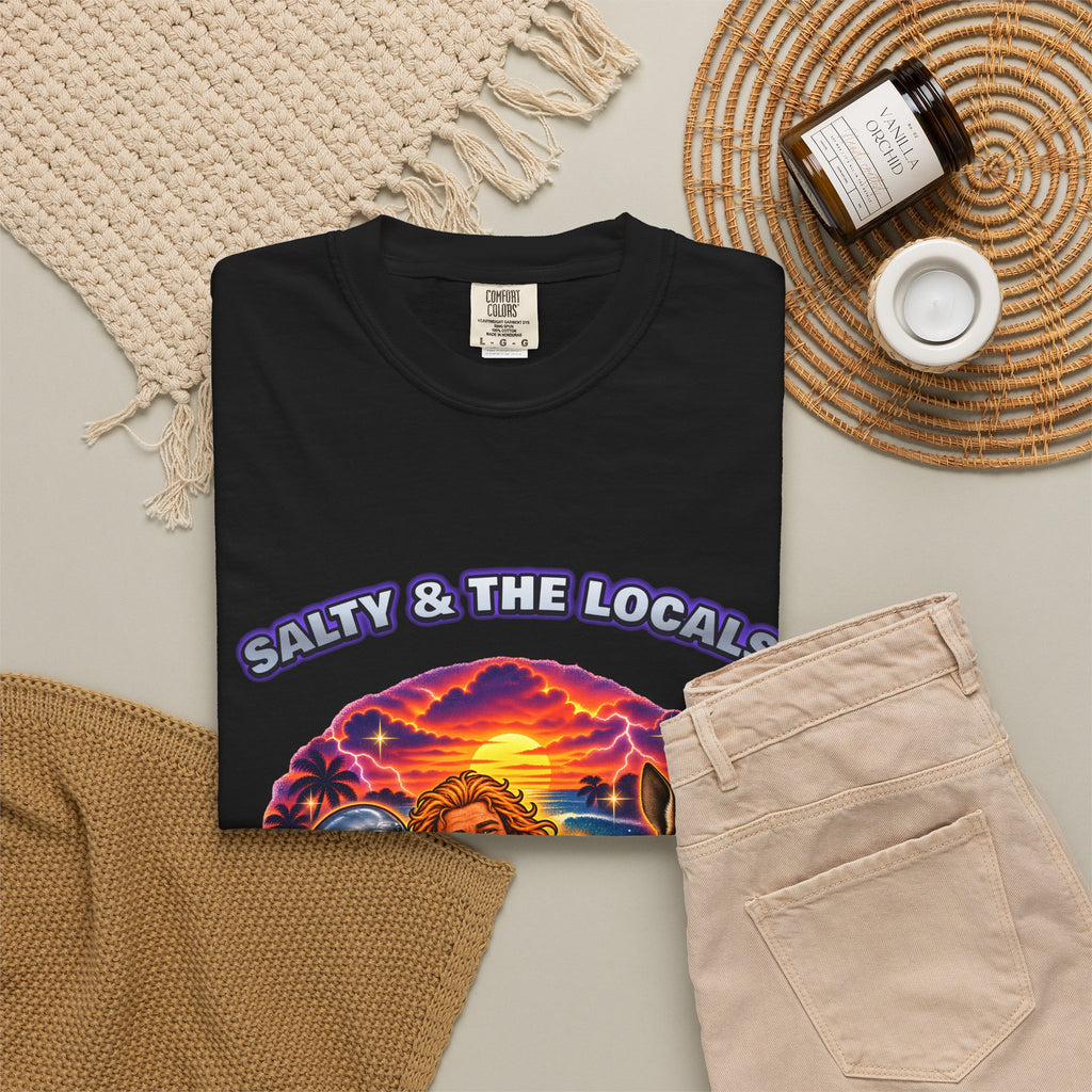 Salty And The Locals Tour Shirt | Reunion Tour Bootleg Tee | Comfort Colors T-Shirt