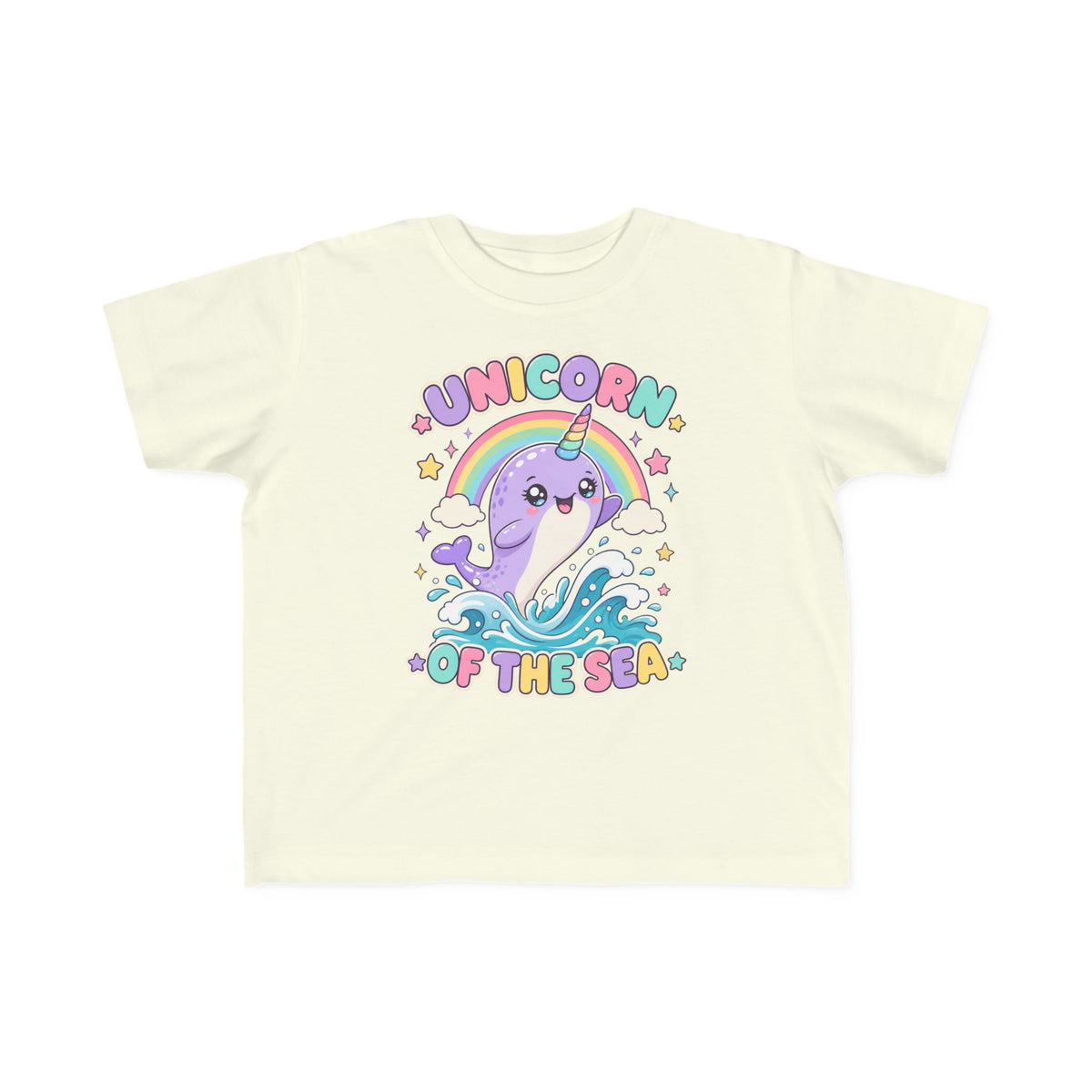 Unicorn Of The Sea Kids Tee | Narwhal Kids Shirt | Toddler Beach T-Shirt | Surf Kid Gift