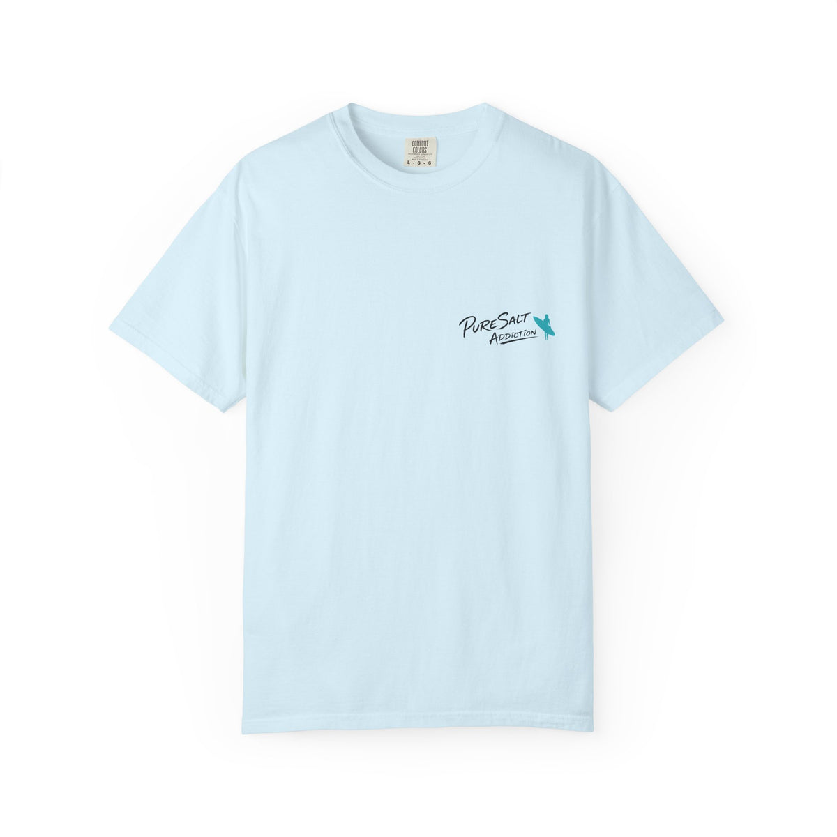 Surf Vintage T-Shirt — "Old Salty Surf Co. Est. Low Tide" Retro Beach Tee