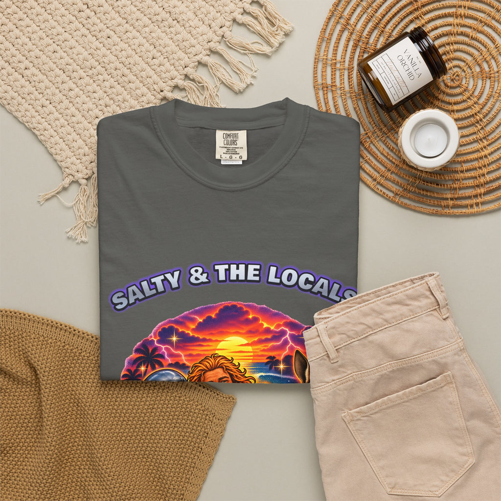 Salty And The Locals Tour Shirt | Reunion Tour Bootleg Tee | Comfort Colors T-Shirt