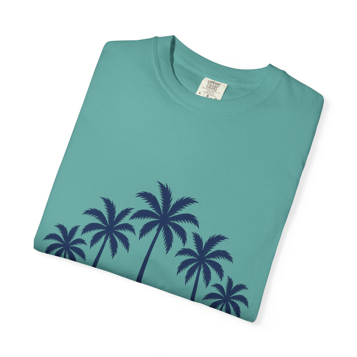 Palm Horizon Shirt | Minimal Sunset Palms Tee | Comfort Colors T-Shirt