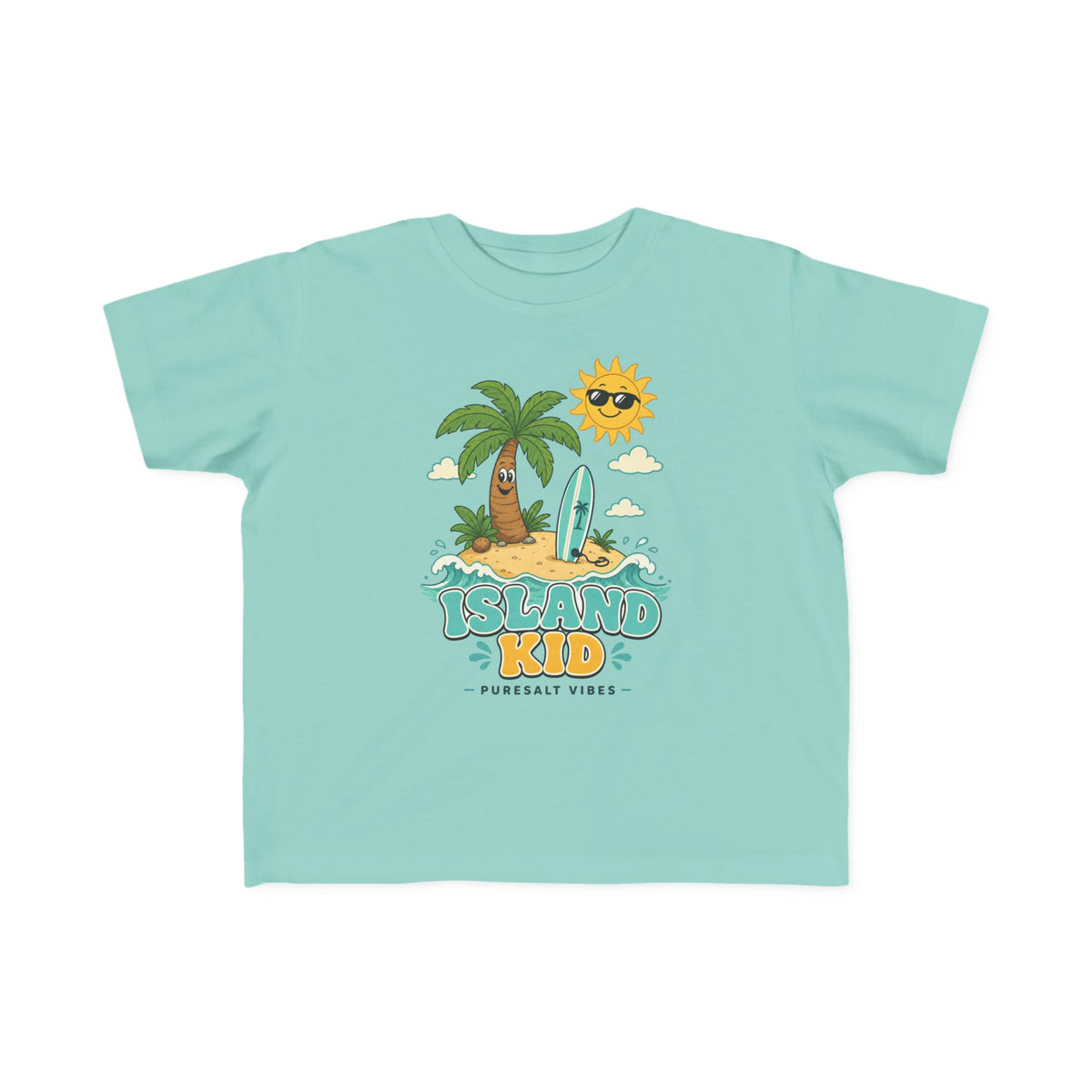 Island Kid Kids Tee | Island Kid Shirt | Toddler Beach T-Shirt | Surf Kid Gift