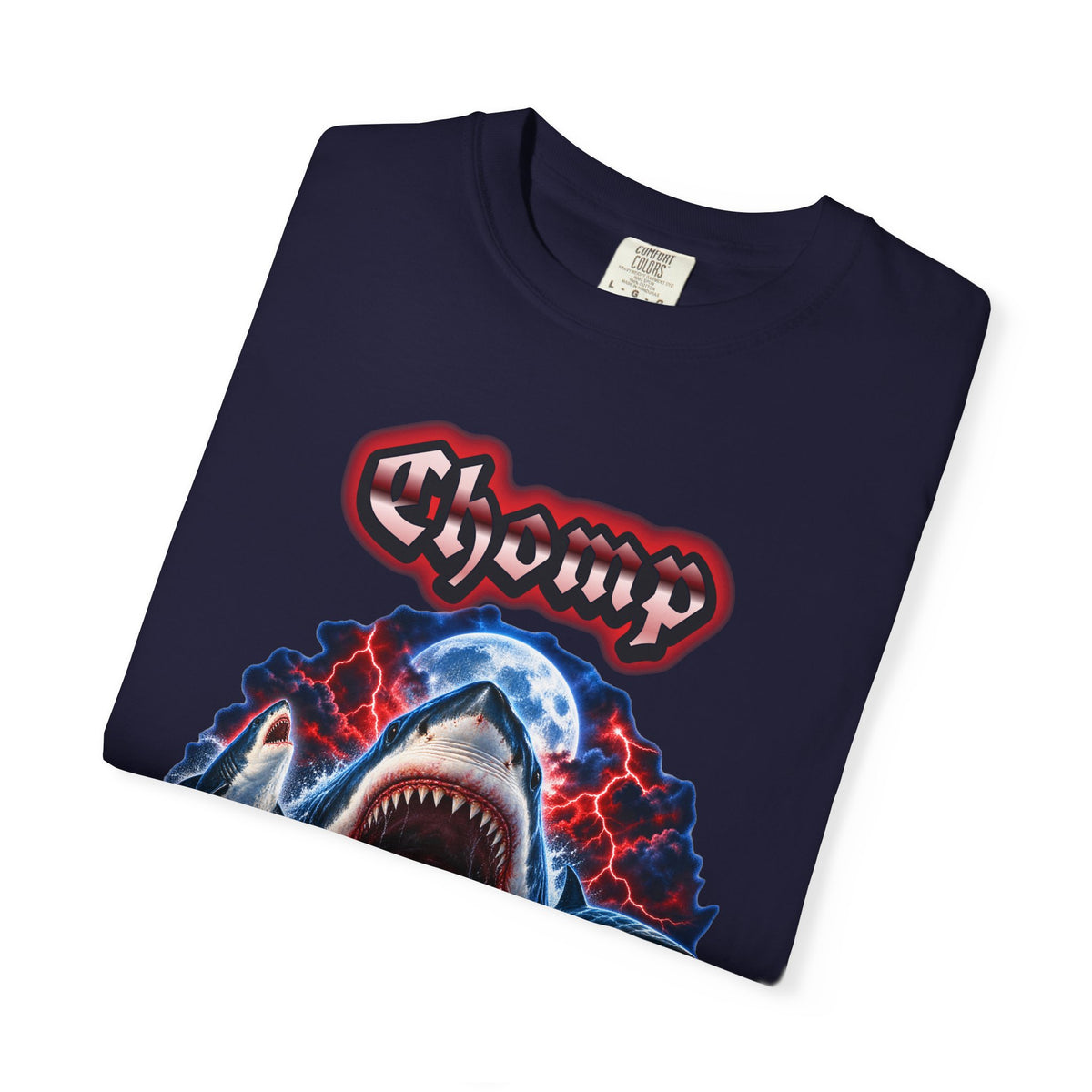 Shark Bootleg Shirt | Chomp Apex Tour 90s Style Tee | Comfort Colors T-Shirt