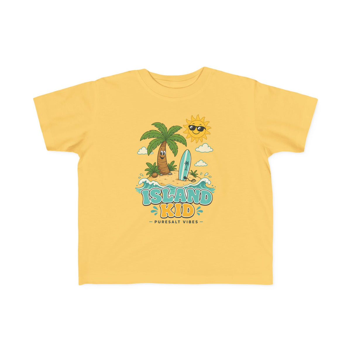 Island Kid Kids Tee | Island Kid Shirt | Toddler Beach T-Shirt | Surf Kid Gift