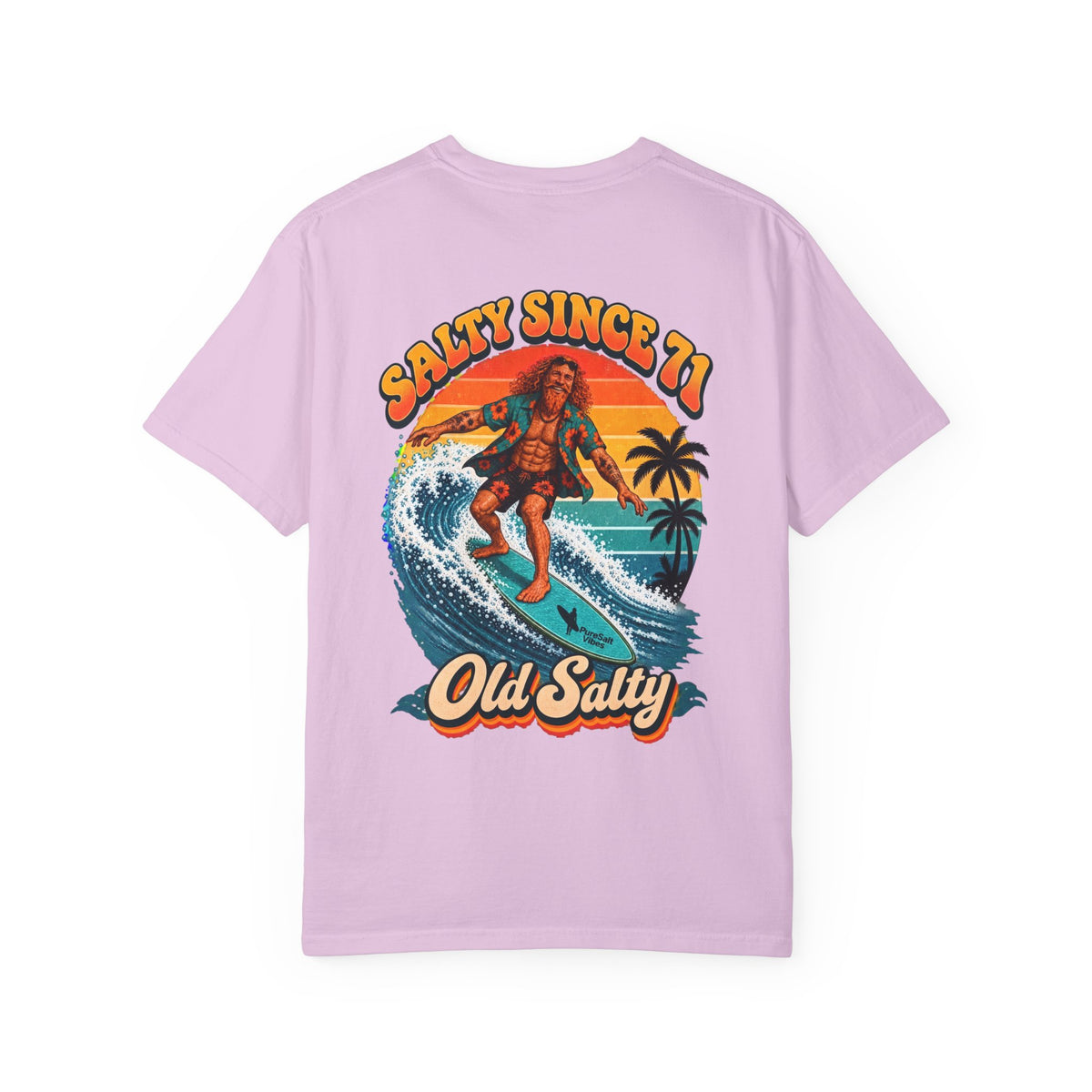 Old Salty Surf T-Shirt — "Salty Since '71" Vintage Beach Tee