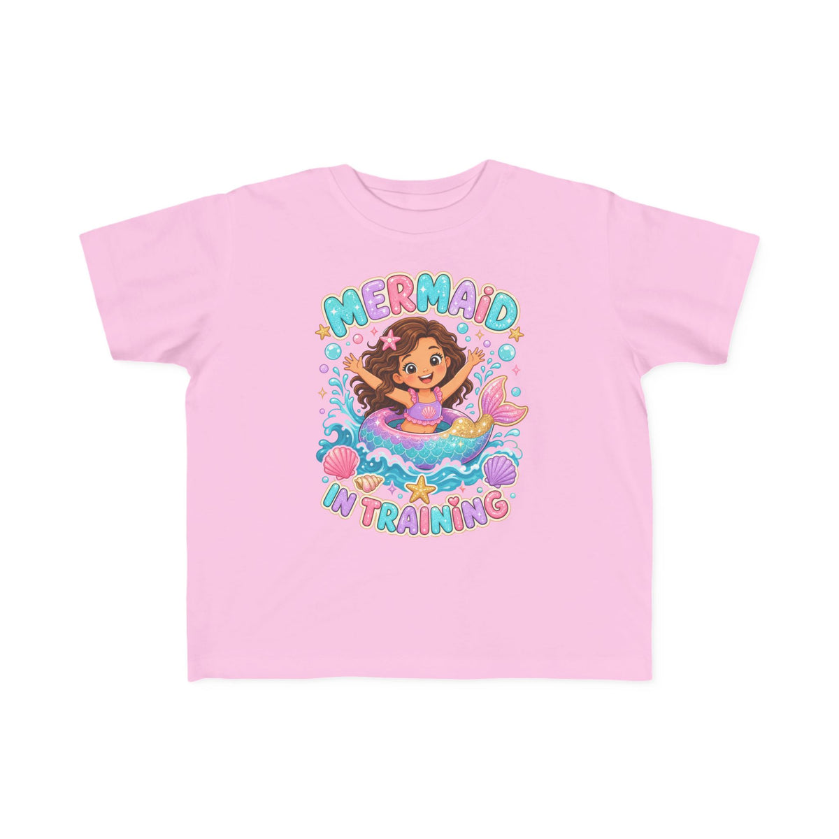 Mermaid In Training Kids Tee | Mermaid Kids Shirt | Toddler Beach T-Shirt | Surf Kid Gift
