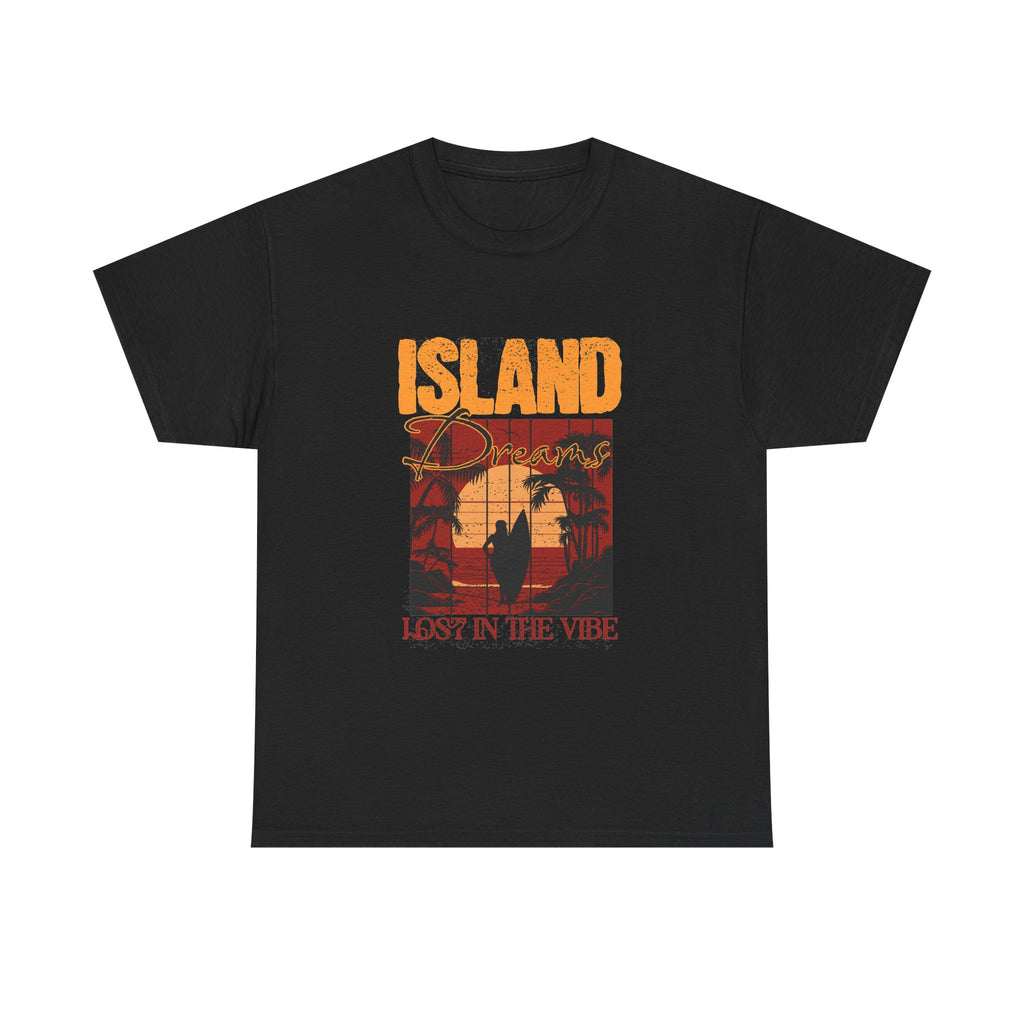 Lost in the Island Vibe Unisex Heavy Cotton Tee
